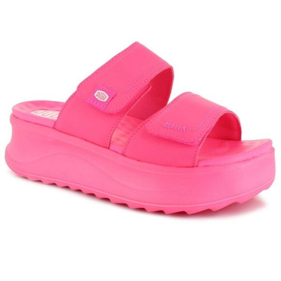 Hey Dude Delray Mono Platform Sandals - Picture 1 of 6